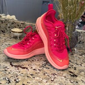 Nike Hot Pink and Coral Women’s Athletic Sneakers